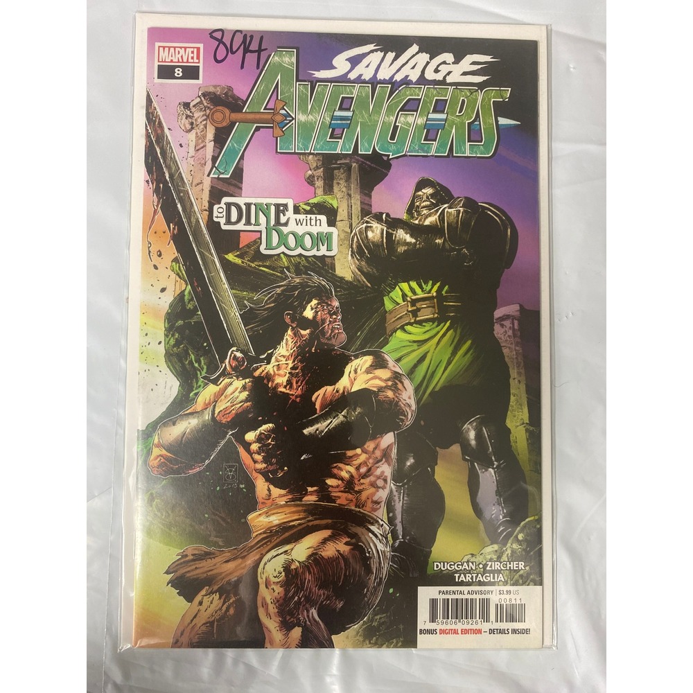 Marvel Savage Avengers‎ 8 To Dine with Doom Conan Doctor Doom Gerry Duggan 2019